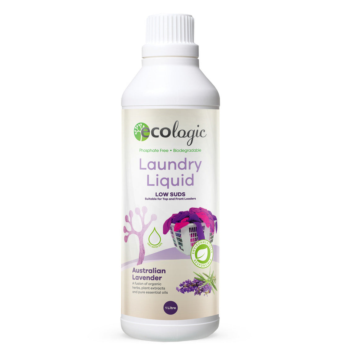 Ecologic | Laundry Liquid - Aust. Lavender 1L