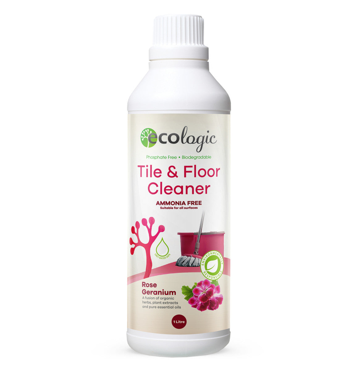 Ecologic | Tile &amp; Floor - Rose Geranium 1L