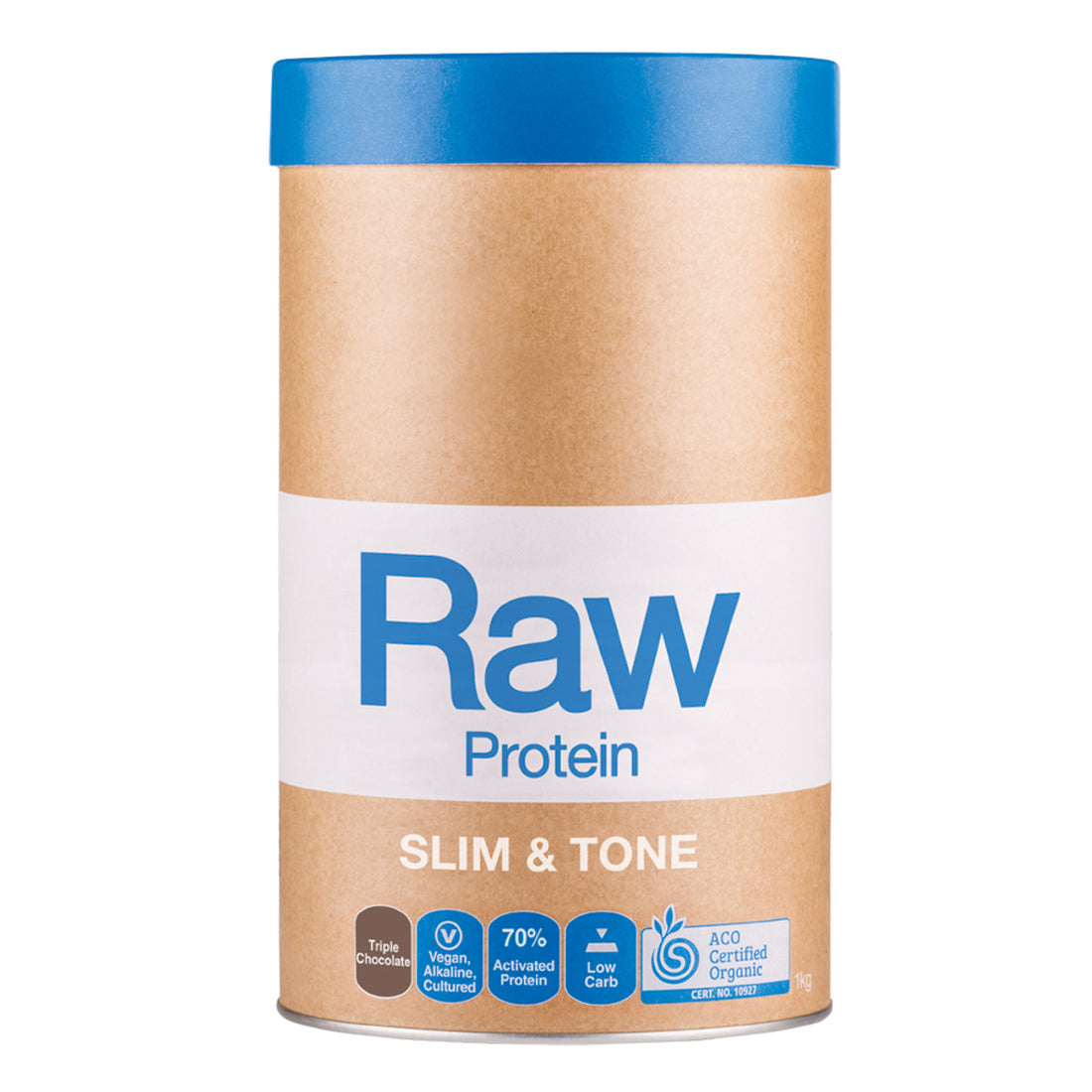 Amazonia Raw Protein Organic Slim &amp; Tone Triple Chocolate 1kg