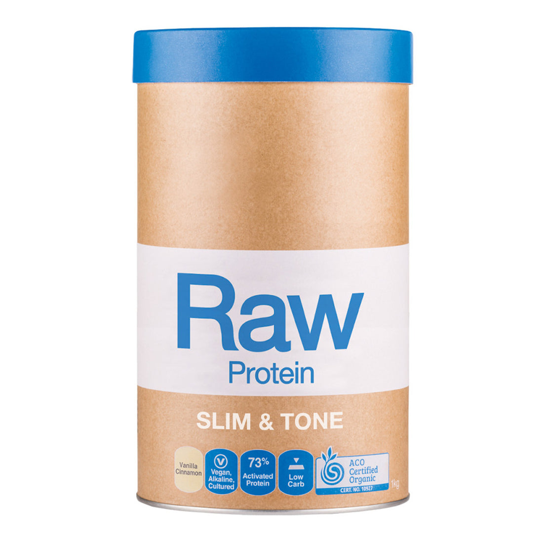 Amazonia Raw Protein Organic Slim &amp; Tone Vanilla &amp; Cinnamon 1kg