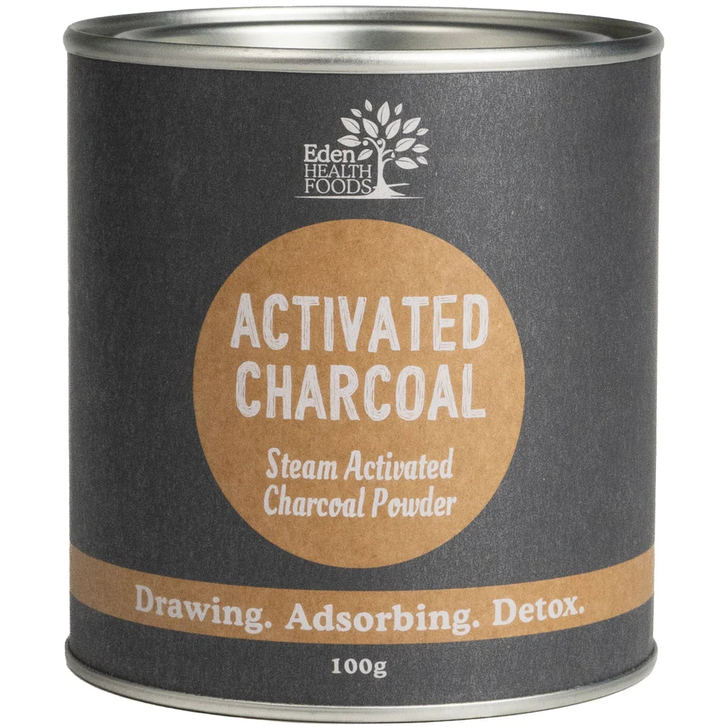 Eden Healthfoods Activated Charcoal Steam Activated Charcoal Powder 300g
