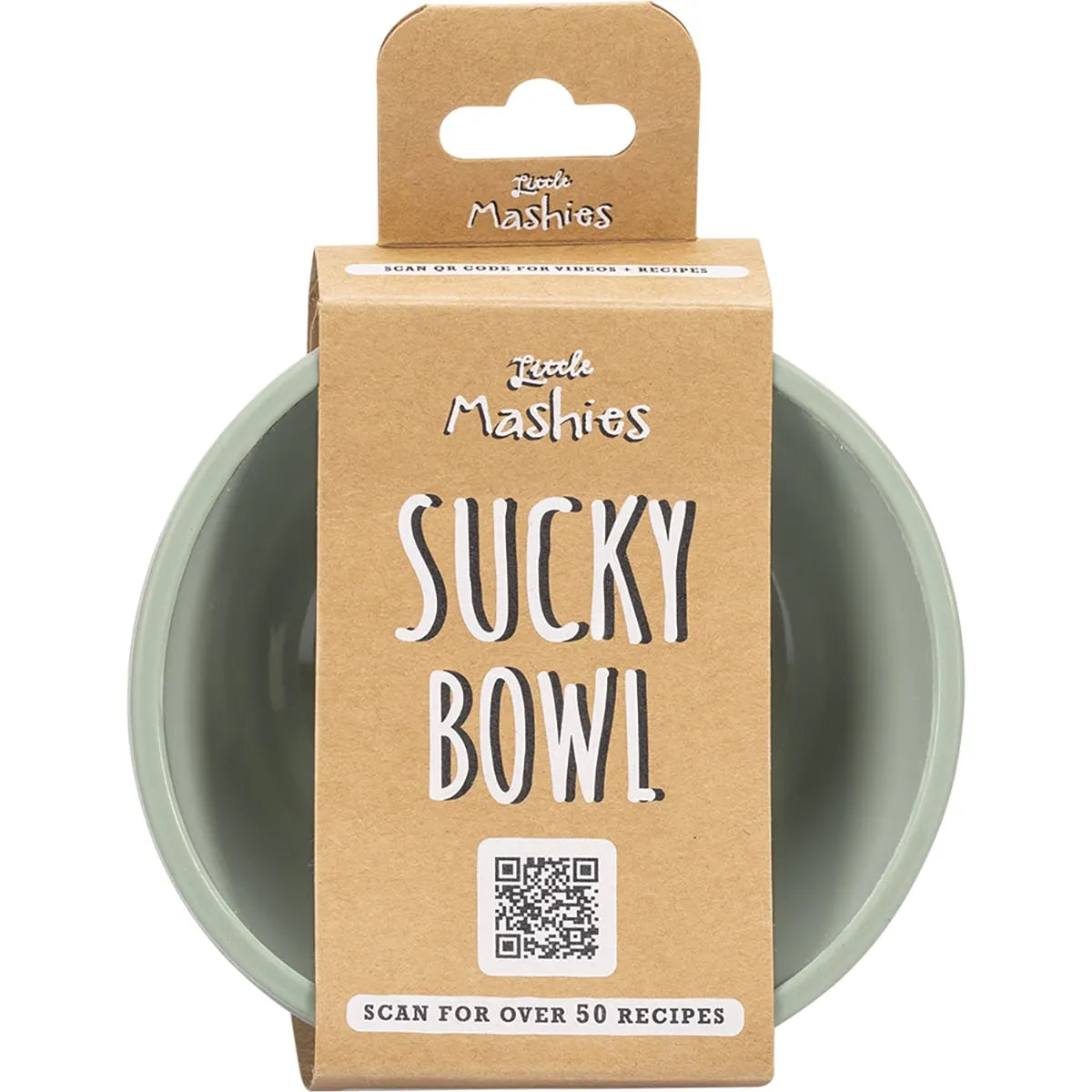 Little Mashies Silicone Sucky Bowl Dusty Blue