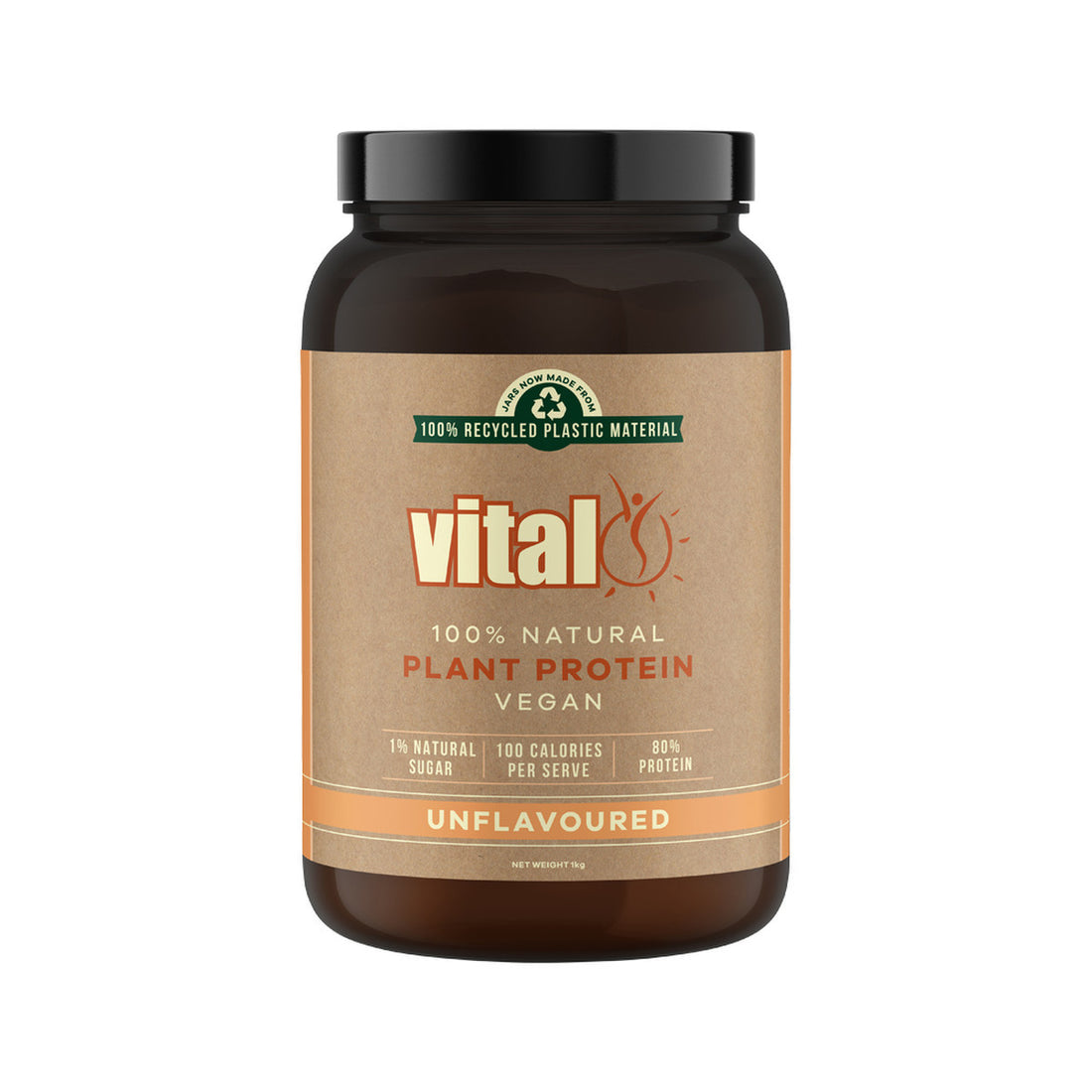 Martin &amp; Pleasance Vital Protein 100% Natural Plant Based (Pea Protein Isolate) Unflavoured 1kg