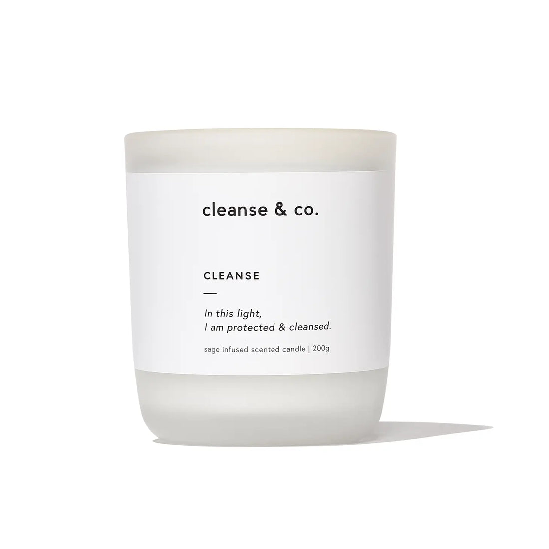 Sage Cleanse Intention Candle