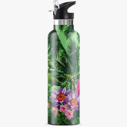 Macaw Stainless Steel Insulated Water Bottle Flip&