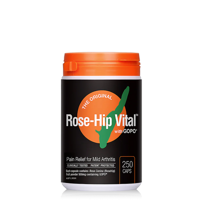 Rosehip Vital Arthritis Pain Relief Capsules 250 Caps