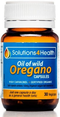 Solutions 4 Health Oil of Wild Oregano 30c