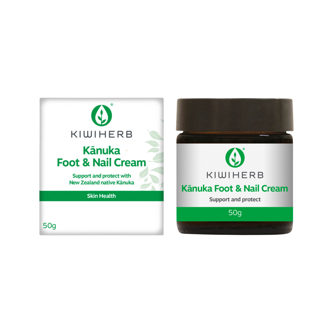 Kiwiherb Foot &amp; Nail Care Cream 50g