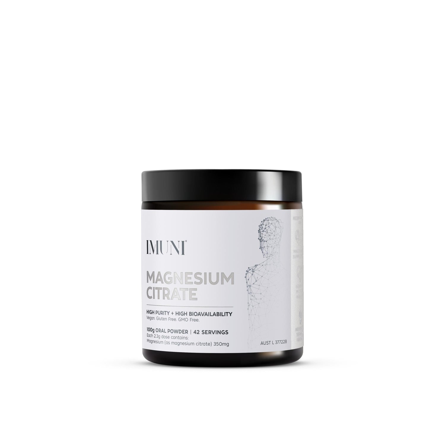 IMUNI Magnesium Citrate - 100g