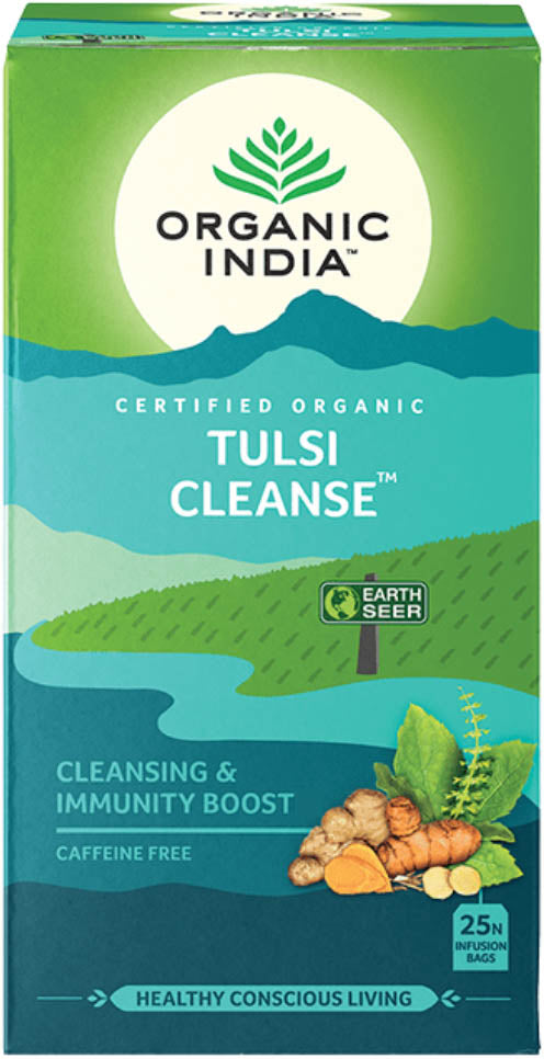 Organic India Wellness Tulsi Cleanse x 25 Tea Bags