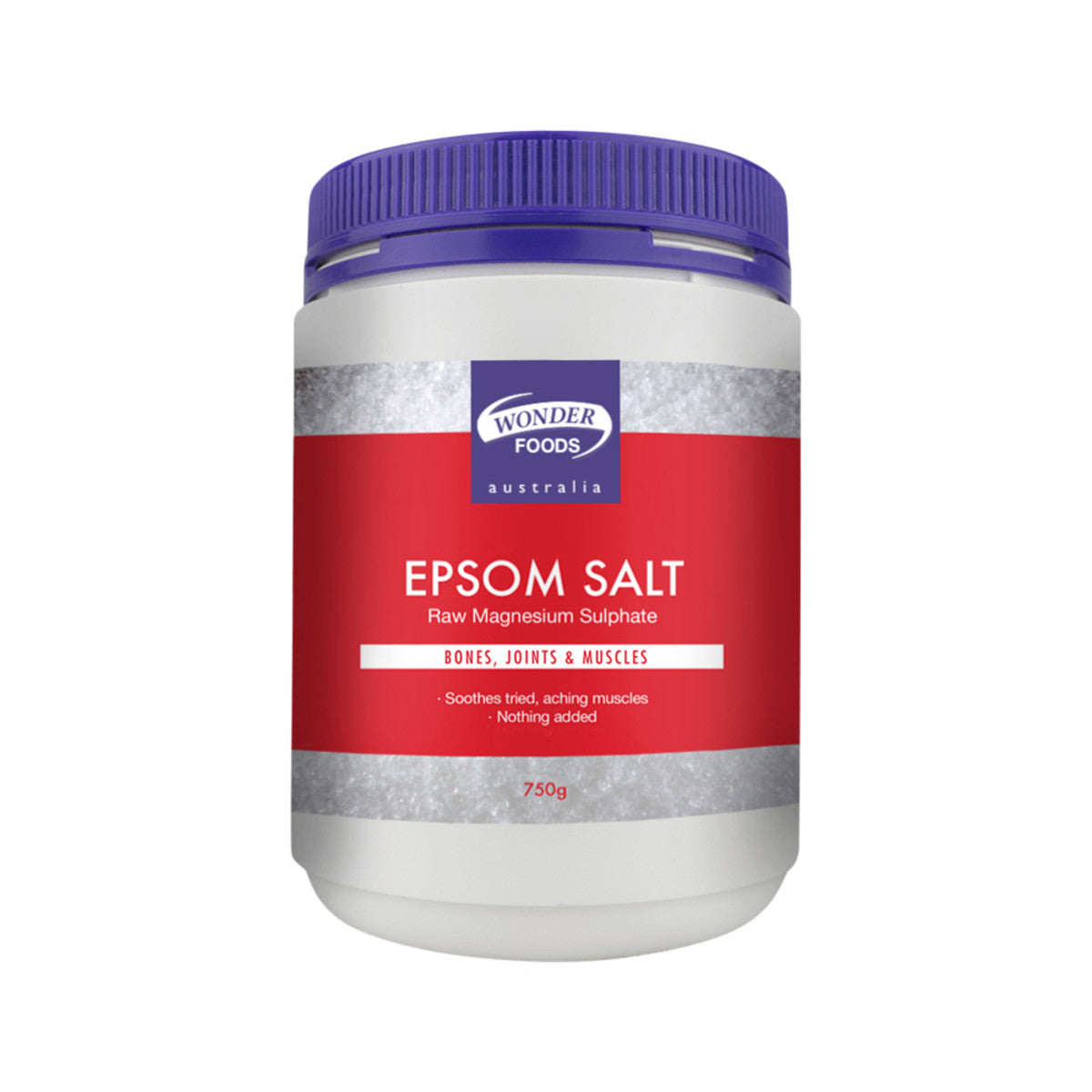 Wonder Foods Epsom Salt 750g