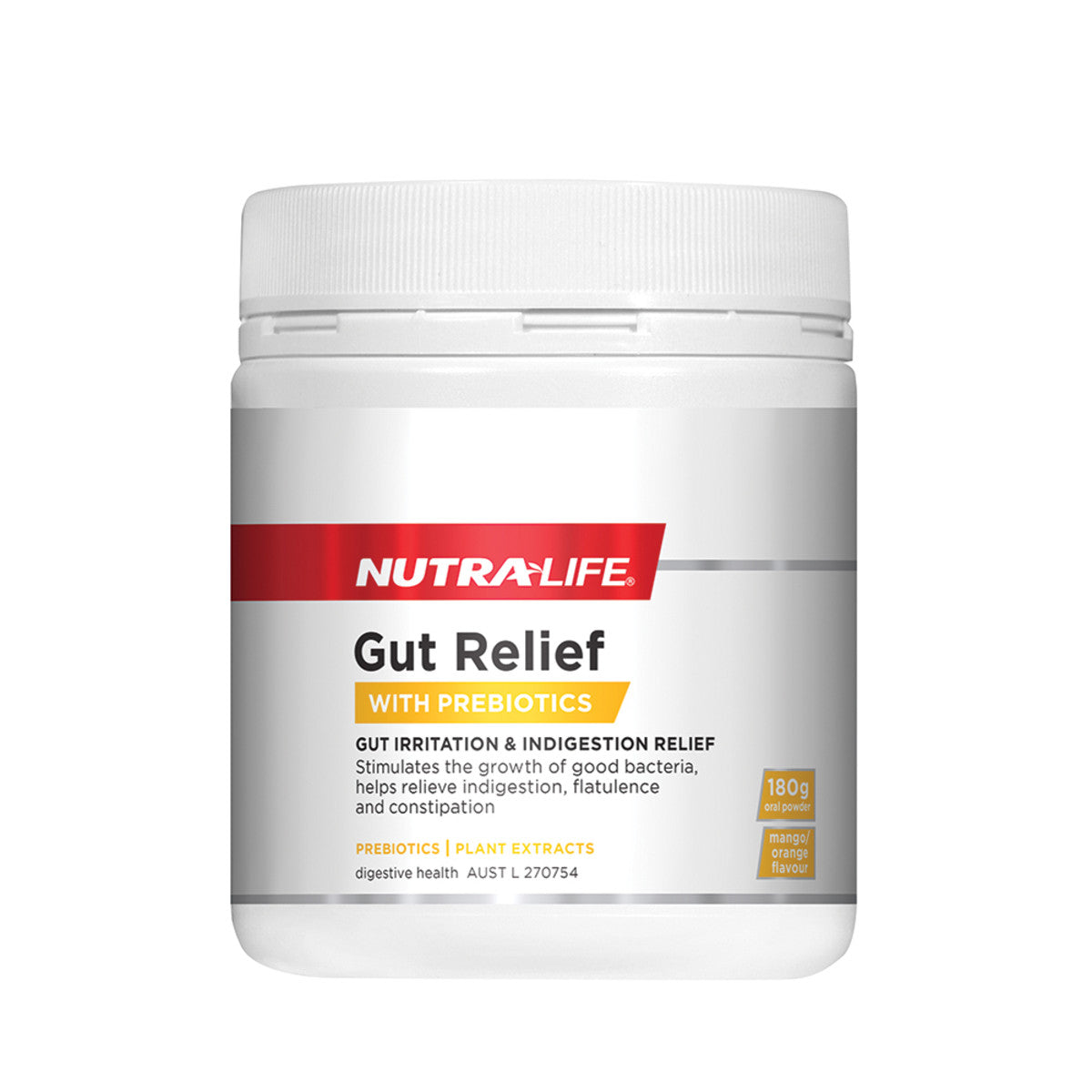 NutraLife Gut Relief Oral Powder 180g